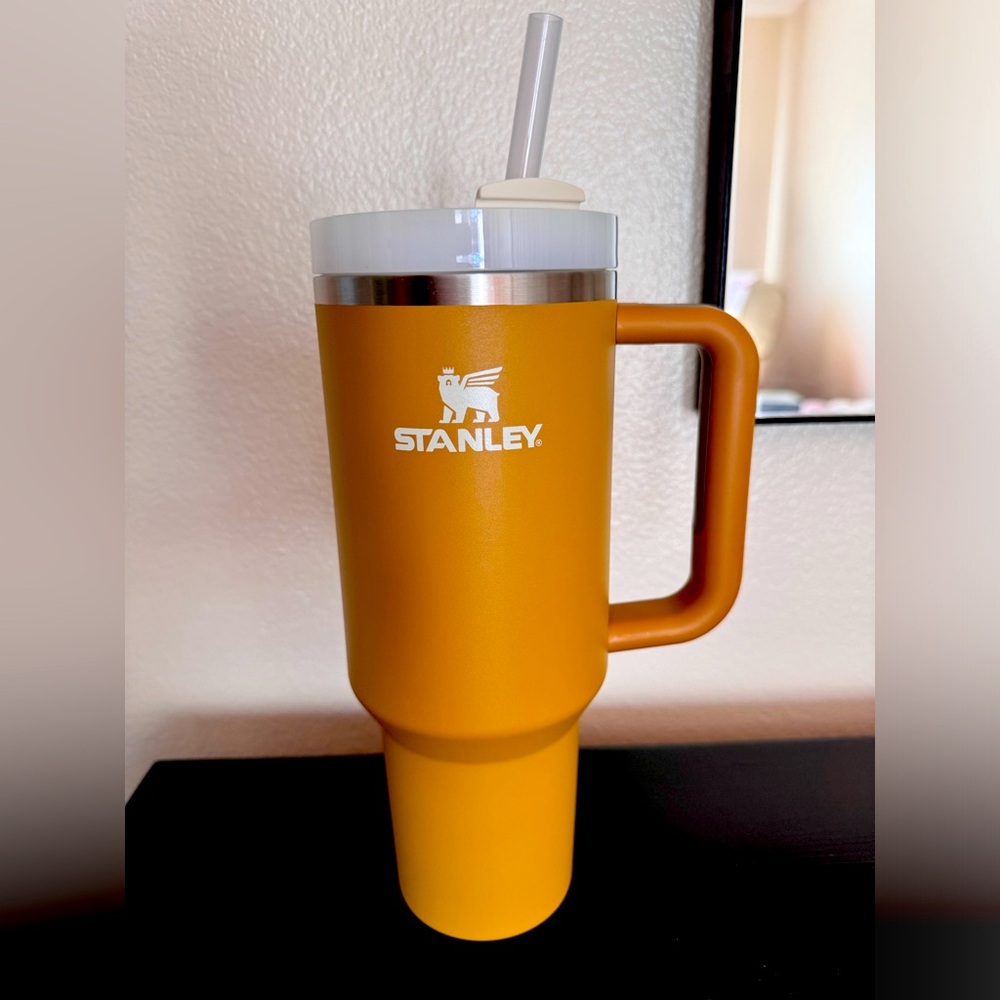 40oz Mustard Yellow Stanley Tumbler
